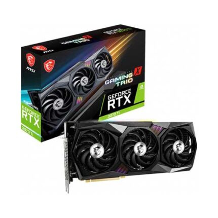 MSI GeForce RTX 3070 Ti Gaming X TRIO 8G, 8GB, 256-bit-GDDR6X, Graphics Card | 912-V505-009