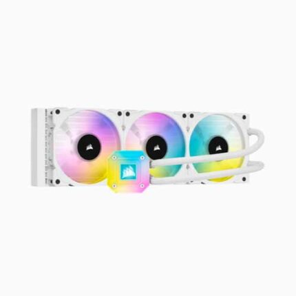 CORSAIR ICUE H150I ELITE CAPELLIX LIQUID CPU COOLER — WHITE | CW-9060051-WW