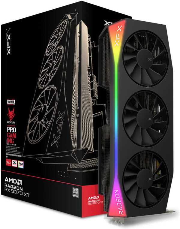 XFX Mercury AMD Radeon RX 9070 XT
